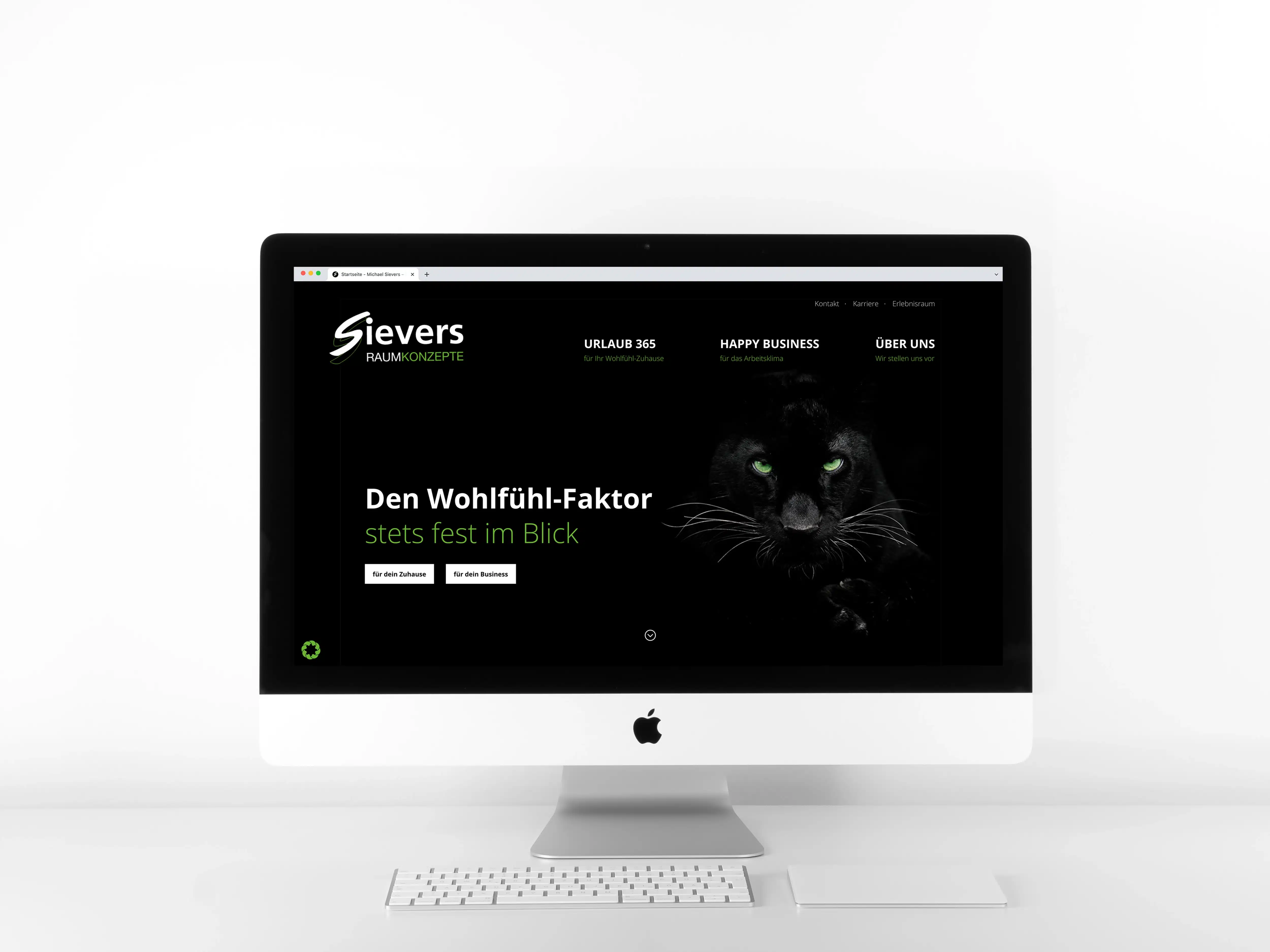 Sievers - Webdesign